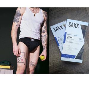 (2-Pk) SAXX | Ultra Super Soft Comfort Blend Brief Navy
